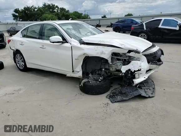 ✅ 2017 Infiniti Q50 Premium • VIN: JN1EV7APXHM740187 • Lot: 56606145. Listed on Copart with 101,308 mi. Free auction sales archive from the USA and detailed vehicle history report at DreamBid. Image 13.