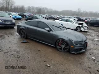 ✅ 2018 Audi S7 • VIN: WAUWFBFC7JN066326 • Lot: 87456474. Listed on Copart with Not provided. Free auction sales archive from the USA and detailed vehicle history report at DreamBid. Image 4.