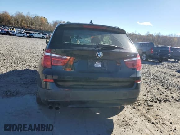 ✅ 2012 BMW X3 28i • VIN: 5UXWX5C58CL720030 • Lot: 90333625. Listed on Copart with Not provided. Free auction sales archive from the USA and detailed vehicle history report at DreamBid. Image 6.