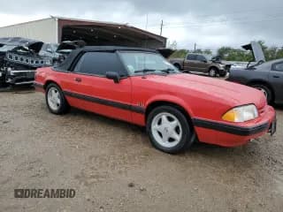 ✅ 1992 Ford Mustang LX Sport • VIN: 1FACP44E7NF123746 • Lot: 78376294. Listed on Copart with 770,516 mi. Free auction sales archive from the USA and detailed vehicle history report at DreamBid. Image 4.
