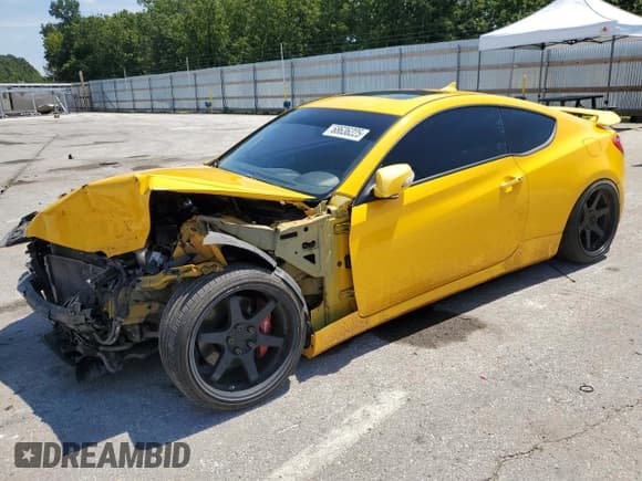 ✅ 2010 Hyundai Genesis Coupe Track • VIN: KMHHU6KH0AU012393 • Lot: 68636225. Wystawiony na Copart z przebiegiem 102 307 mil. Bezpłatny archiwum sprzedaży aukcyjnych z USA i szczegółowy raport historii pojazdu na DreamBid. Zdjęcie 1.