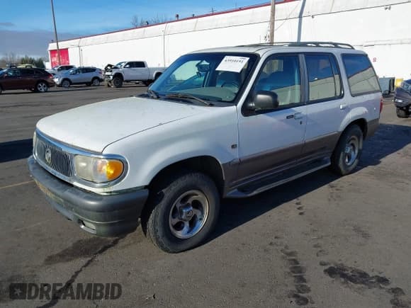 ✅ 1997 Mercury Mountaineer • VIN: 4M2DU55P8VUJ15965 • Lot: 43910191. Listed on IAAI with 228,166 mi. Free auction sales archive from the USA and detailed vehicle history report at DreamBid. Image 2.