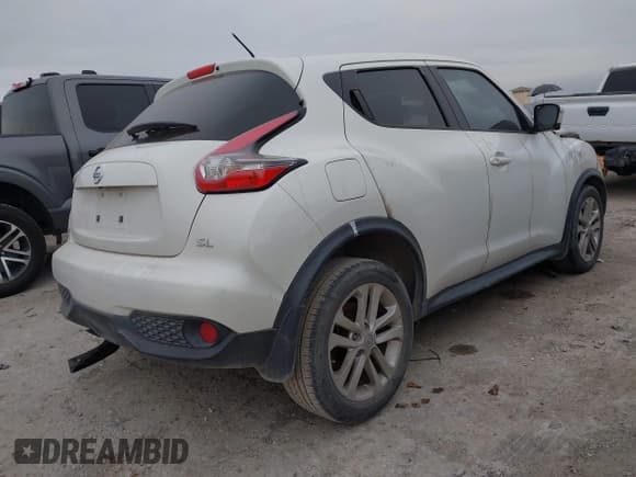 ✅ 2015 Nissan Juke SV • VIN: JN8AF5MR2FT508295 • Lot: 43845813. Listed on IAAI with Not provided. Free auction sales archive from the USA and detailed vehicle history report at DreamBid. Image 4.