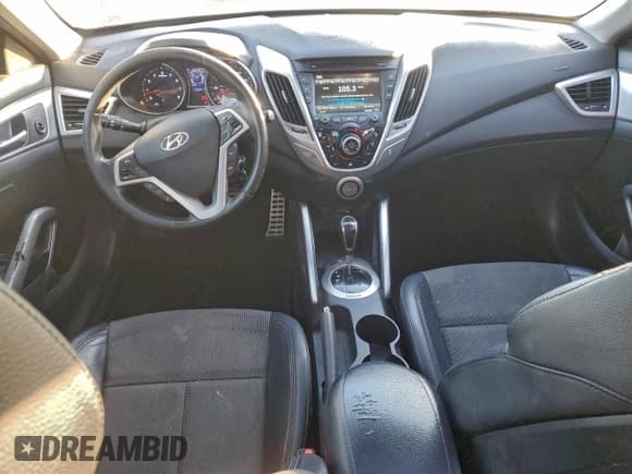 ✅ 2013 Hyundai Veloster w/Black Int • VIN: KMHTC6AD8DU172277 • Lot: 95556795. Listed on Copart with 158,727 mi. Free auction sales archive from the USA and detailed vehicle history report at DreamBid. Image 8.