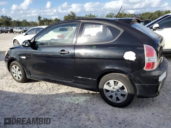 2008 Hyundai Accent GS z VIN KMHCM36C78U096200, wystawiony jako Copart lot #80661064 z przebiegiem Nie podano mil oraz Szkoda całkowita • Salvage title. Historia ofert i sprzedaży dostępna na DreamBid. Obrazek 2.