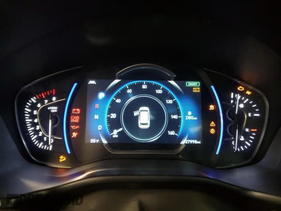 ✅ 2020 Hyundai Santa Fe Limited • VIN: 5NMS5CAD7LH284633 • Lot: 82498753. Wystawiony na Copart z przebiegiem 27 998 mil. Bezpłatny archiwum sprzedaży aukcyjnych z USA i szczegółowy raport historii pojazdu na DreamBid. Zdjęcie 9.