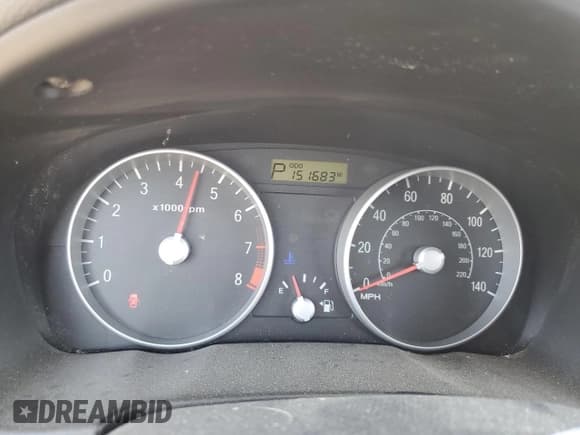 ✅ 2008 Hyundai Accent GS • VIN: KMHCM36CX8U098765 • Лот: 68060905. Опубликован ранее на Copart с пробегом 151 683 миль. Бесплатный доступ к архиву аукционных продаж из США и подробный отчёт об истории автомобиля на DreamBid. Изображение 9.