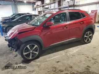 ✅ 2020 Hyundai Kona Ultimate • VIN: KM8K5CA59LU435677 • Лот: 92174425. Опубликован ранее на Copart с пробегом 88 730 миль. Бесплатный доступ к архиву аукционных продаж из США и подробный отчёт об истории автомобиля на DreamBid. Изображение 1.