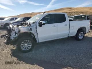 ✅ 2022 Chevrolet Silverado 1500 • VIN: 1GCVDDET1NZ505312 • Лот: 68635944. Опубликован ранее на Copart с пробегом 52 676 миль. Бесплатный доступ к архиву аукционных продаж из США и подробный отчёт об истории автомобиля на DreamBid. Изображение 1.