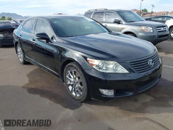 ✅ 2011 Lexus LS 460 • VIN: JTHBL5EF1B5107394 • Lot: 43592259. Listed on IAAI with 154,718 mi. Free auction sales archive from the USA and detailed vehicle history report at DreamBid. Image 1.
