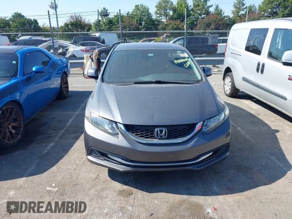 ✅ 2013 Honda Civic LX • VIN: 19XFB2F58DE034199 • Lot: 43225913. Listed on IAAI with 159,326 mi. Free auction sales archive from the USA and detailed vehicle history report at DreamBid. Image 12.