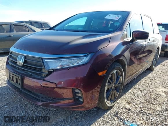 ✅ 2021 Honda Odyssey Elite • VIN: 5FNRL6H90MB016307 • Lot: 43805575. Listed on IAAI with 46,951 mi. Free auction sales archive from the USA and detailed vehicle history report at DreamBid. Image 17.