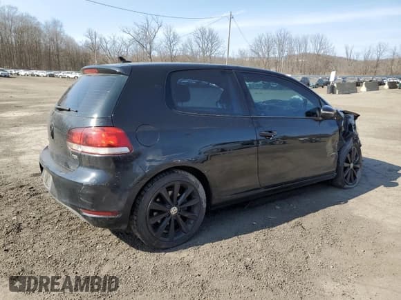 ✅ 2012 Volkswagen Golf TDI w/Tech Pkg • VIN: WVWMM7AJ1CW346839 • Lot: 48751445. Listed on Copart with Not provided. Free auction sales archive from the USA and detailed vehicle history report at DreamBid. Image 3.