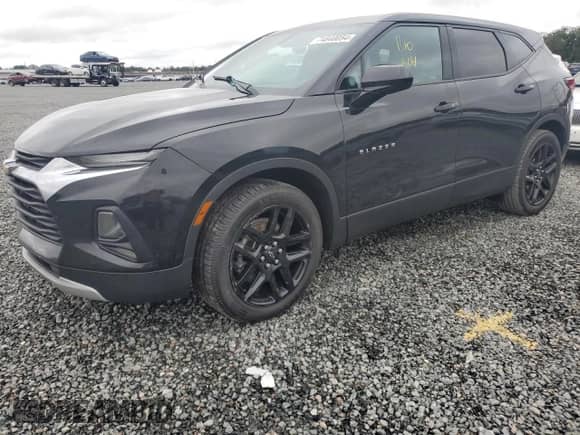 2021 Chevrolet Blazer LT with VIN 3GNKBBRA7MS576121, listed as a Copart auction lot 74840054 with Not provided miles and Non repairable. Bid and sale history available at DreamBid. Image 1.