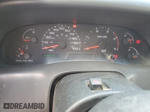 ✅ 2002 Ford F-450 XL • VIN: 1FDXF46F72EB01473 • Lot: 93685535. Listed on Copart with 249,718 mi. Free auction sales archive from the USA and detailed vehicle history report at DreamBid. Image 9.