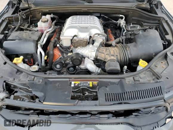 2024 Dodge Durango SRT Hellcat Premium with VIN 1C4SDJH92RC126913, listed as a Copart auction lot 48560465 with 2,682 mi miles and Salvage title. Bid and sale history available at DreamBid. Image 12.