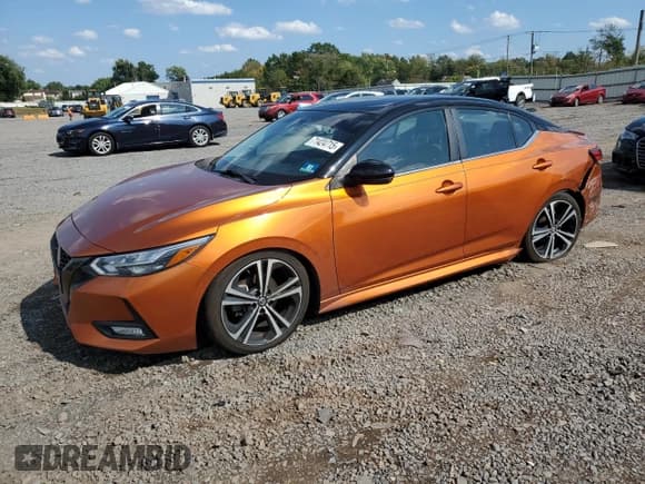 ✅ 2020 Nissan Sentra SR • VIN: 3N1AB8DV3LY224881 • Лот: 71424715. Опубликован ранее на Copart с пробегом 106 018 миль. Бесплатный доступ к архиву аукционных продаж из США и подробный отчёт об истории автомобиля на DreamBid. Изображение 1.