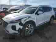 2019 Hyundai Santa Fe SEL z VIN 5NMS3CAD8KH057052, wystawiony jako Copart lot #39384233 z przebiegiem 49 927 mil mil oraz . Historia ofert i sprzedaży dostępna na DreamBid. Obrazek 1.