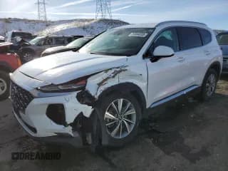 ✅ 2019 Hyundai Santa Fe SEL • VIN: 5NMS3CAD8KH057052 • Лот: 39384233. Опубликован ранее на Copart с пробегом 49 927 миль. Бесплатный доступ к архиву аукционных продаж из США и подробный отчёт об истории автомобиля на DreamBid. Изображение 1.