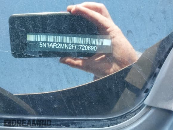 ✅ 2015 Nissan Pathfinder SV • VIN: 5N1AR2MN2FC720690 • Lot: 41529514. Listed on IAAI with 114,143 mi. Free auction sales archive from the USA and detailed vehicle history report at DreamBid. Image 9.