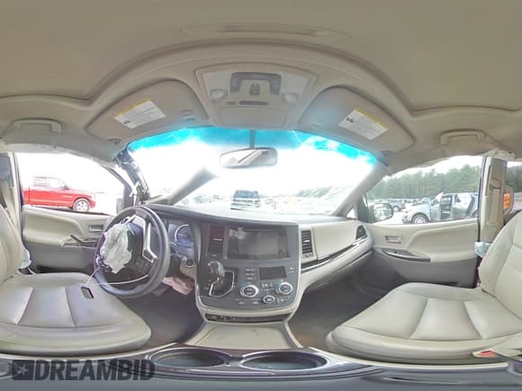 ✅ 2017 Toyota Sienna XLE • VIN: 5TDDZ3DC5HS152443 • Lot: 64986345. Listed on Copart with Not provided. Free auction sales archive from the USA and detailed vehicle history report at DreamBid. Image 16.