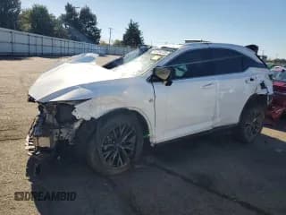 ✅ 2022 Lexus RX 350 F Sport • VIN: 2T2SZMDA1NC360184 • Лот: 87254735. Опубликован ранее на Copart с пробегом Не указан. Бесплатный доступ к архиву аукционных продаж из США и подробный отчёт об истории автомобиля на DreamBid. Изображение 1.