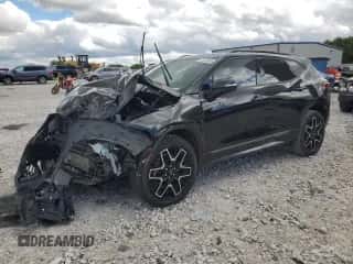 2023 Chevrolet Blazer RS with VIN 3GNKBERS0PS165903, listed as a Copart auction lot 71425845 with Not provided miles and Non repairable. Bid and sale history available at DreamBid. Image 1.