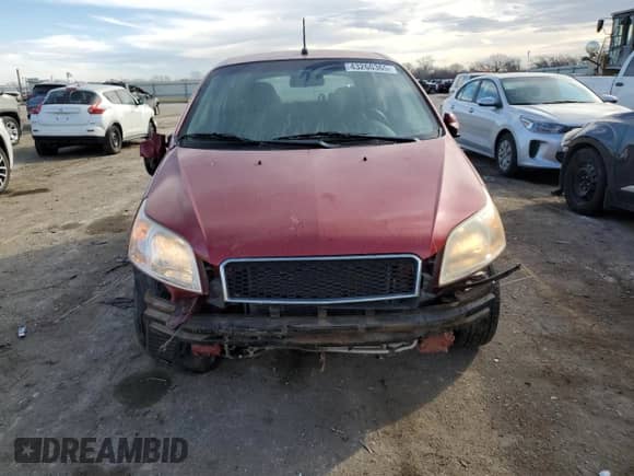 2010 Chevrolet Aveo LS with VIN KL1TD6DE4AB092091, listed as a Copart auction lot 43260365 with 64,339 mi miles and Salvage title. Bid and sale history available at DreamBid. Image 5.