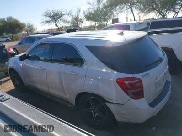 2016 Chevrolet Equinox LS with VIN 2GNALBEK7G6346928, listed as a IAAI auction lot 43454911 with 160,689 mi miles and . Bid and sale history available at DreamBid. Image 14.