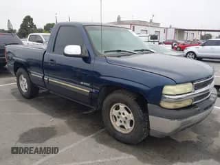 1999 Chevrolet Silverado 1500 LS z VIN 1GCEC14T1XZ119253, wystawiony jako IAAI lot #42543948 z przebiegiem 164 562 mil mil oraz . Historia ofert i sprzedaży dostępna na DreamBid. Obrazek 1.