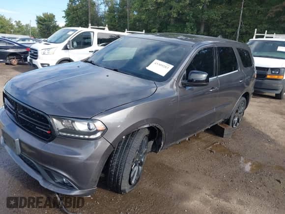 2018 Dodge Durango SXT with VIN 1C4RDJAGXJC291300, listed as a IAAI auction lot 43309283 with 92,879 mi miles and . Bid and sale history available at DreamBid. Image 6.