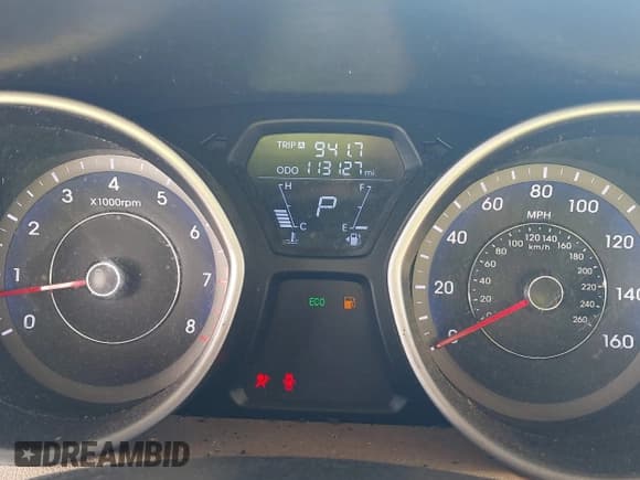 ✅ 2013 Hyundai Elantra GLS • VIN: KMHDH4AE9DU644005 • Lot: 43393734. Listed on IAAI with 113,127 mi. Free auction sales archive from the USA and detailed vehicle history report at DreamBid. Image 7.