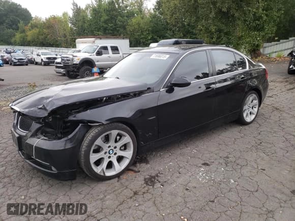 ✅ 2007 BMW 3 Series 335i • VIN: WBAVB73547KY60687 • Lot: 71696015. Listed on Copart with 175,445 mi. Free auction sales archive from the USA and detailed vehicle history report at DreamBid. Image 1.