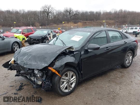 ✅ 2023 Hyundai Elantra SEL • VIN: KMHLS4AG3PU429139 • Lot: 41215396. Listed on IAAI with 39,679 mi. Free auction sales archive from the USA and detailed vehicle history report at DreamBid. Image 17.