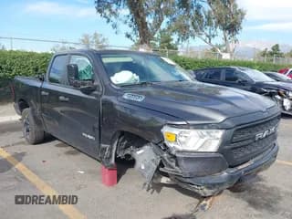 ✅ 2019 Ram 1500 Tradesman • VIN: 1C6RRECT9KN664150 • Lot: 43552078. Wystawiony na IAAI z przebiegiem 87 334 mil. Bezpłatny archiwum sprzedaży aukcyjnych z USA i szczegółowy raport historii pojazdu na DreamBid. Zdjęcie 1.