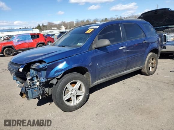 ✅ 2008 Chevrolet Equinox LS • VIN: 2CNDL13F886057222 • Лот: 51586924. Опубликован ранее на Copart с пробегом Не указан. Бесплатный доступ к архиву аукционных продаж из США и подробный отчёт об истории автомобиля на DreamBid. Изображение 1.