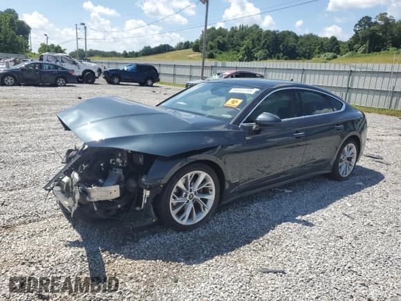 ✅ 2023 Audi A5 Sportback Premium • VIN: WAUABCF50PA041426 • Лот: 65003795. Опубликован ранее на Copart с пробегом Не указан. Бесплатный доступ к архиву аукционных продаж из США и подробный отчёт об истории автомобиля на DreamBid. Изображение 1.