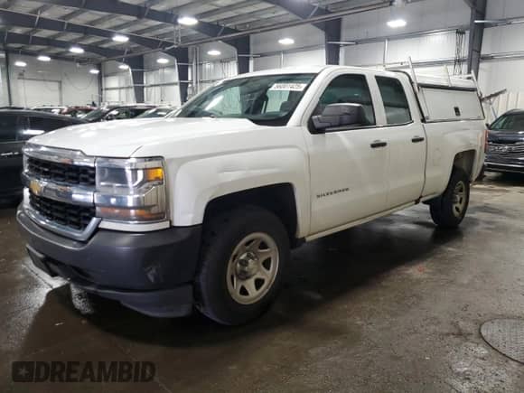 2016 Chevrolet Silverado 1500 Work Truck with VIN 1GCRCNEC9GZ184536, listed as a Copart auction lot 56001425 with 182,838 mi miles and Salvage title. Bid and sale history available at DreamBid. Image 1.