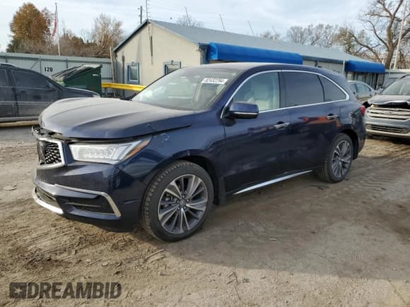✅ 2018 Acura MDX Technology • VIN: 5J8YD4H79JL025092 • Лот: 82432294. Опубликован ранее на Copart с пробегом 65 219 миль. Бесплатный доступ к архиву аукционных продаж из США и подробный отчёт об истории автомобиля на DreamBid. Изображение 1.
