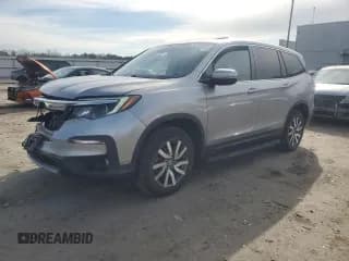 ✅ 2019 Honda Pilot EX-L • VIN: 5FNYF6H53KB067913 • Lot: 93207955. Listed on Copart with 69,431 mi. Free auction sales archive from the USA and detailed vehicle history report at DreamBid. Image 1.