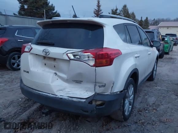 ✅ 2014 Toyota RAV4 Limited • VIN: 2T3DFREV9EW187931 • Lot: 43809707. Listed on IAAI with 235,184 mi. Free auction sales archive from the USA and detailed vehicle history report at DreamBid. Image 4.