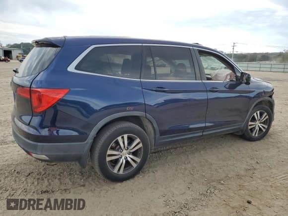 ✅ 2017 Honda Pilot EX-L • VIN: 5FNYF5H55HB031627 • Lot: 86899315. Listed on Copart with Not provided. Free auction sales archive from the USA and detailed vehicle history report at DreamBid. Image 3.