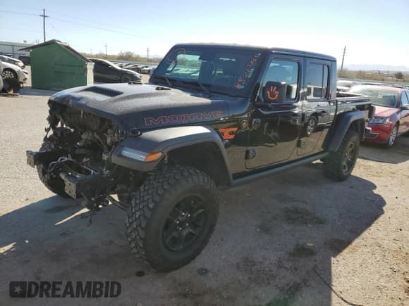 ✅ 2020 Jeep Gladiator Mojave • VIN: 1C6JJTEG1LL209606 • Lot: 88265265. Listed on Copart with 57,098 mi. Free auction sales archive from the USA and detailed vehicle history report at DreamBid. Image 1.
