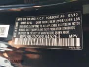 ✅ 2011 Porsche Cayenne S • VIN: WP1AB2A2XBLA45263 • Lot: 43576473. Listed on IAAI with 138,556 mi. Free auction sales archive from the USA and detailed vehicle history report at DreamBid. Image 9.