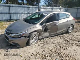 ✅ 2017 Chevrolet Cruze LT • VIN: 3G1BE6SM2HS545885 • Lot: 81617375. Listed on Copart with 99,583 mi. Free auction sales archive from the USA and detailed vehicle history report at DreamBid. Image 1.