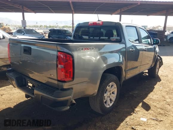 ✅ 2021 Chevrolet Colorado 4WD LT • VIN: 1GCGTCEN7M1232817 • Lot: 43670578. Listed on IAAI with 48,039 mi. Free auction sales archive from the USA and detailed vehicle history report at DreamBid. Image 4.