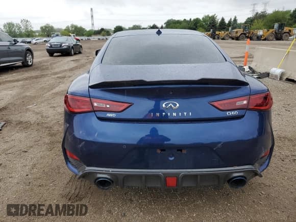 ✅ 2019 Infiniti Q60 Luxe • VIN: JN1EV7EL9KM291387 • Лот: 57882145. Опубликован ранее на Copart с пробегом Не указан. Бесплатный доступ к архиву аукционных продаж из США и подробный отчёт об истории автомобиля на DreamBid. Изображение 6.