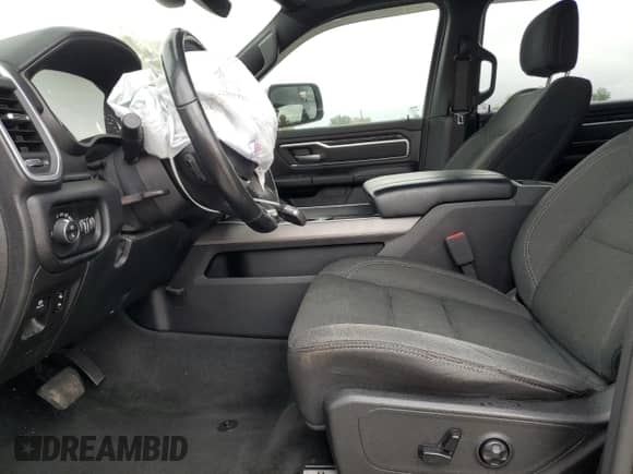 2019 Ram 1500 Big Horn с VIN 1C6SRFFT5KN892813, выставлен на аукционе Copart как лот 83814565 с пробегом 78 270 миль миль и Списание • Salvage title. История ставок и продаж доступна на DreamBid. Изображение 7.