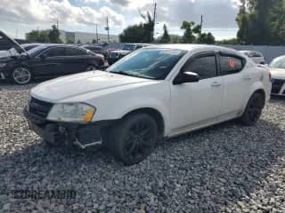 ✅ 2014 Dodge Avenger SE • VIN: 1C3CDZAB9EN201433 • Lot: 87119165. Listed on Copart with 156,626 mi. Free auction sales archive from the USA and detailed vehicle history report at DreamBid. Image 1.