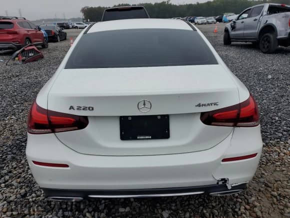 ✅ 2019 Mercedes-Benz A 220 • VIN: WDD3G4FB1KW014312 • Lot: 90320205. Listed on Copart with Not provided. Free auction sales archive from the USA and detailed vehicle history report at DreamBid. Image 6.